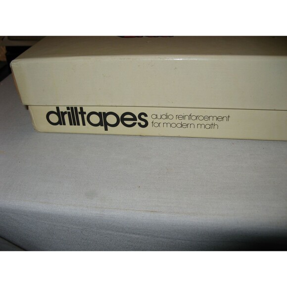 Drilltapes Audio Reinforcement For Modern Math Home School 80 Cassette Tapes - Picture 2 of 8